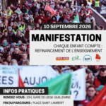 Manifestation SEL - 10 septembre 2026