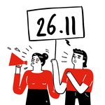 Iedereen staakt op 26/11: het land moet lamgelegd worden! 