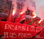 12 mars : action contre les mesures d'austérité européennes