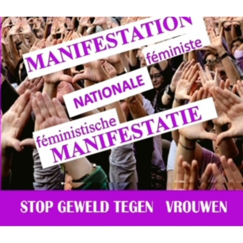Nationale betoging :Stop geweld tegen vrouwen -  zondag 26 november 2023