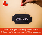 Commerce : jusqu’où faudra-t-il être flexible ? Ouverture 7j/7, non-stop ? Non merci !