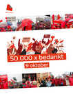 50.000 X BEDANKT!