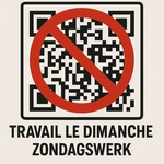 Pas besoin d’un QR code ou d’une enquête pour savoir que personne ne veut travailler le dimanche !