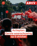 ABVV ACTIEPLAN | Betoging 9.10.2026